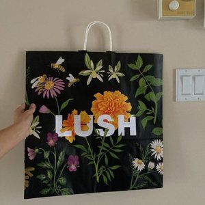 Large lush paper bag
